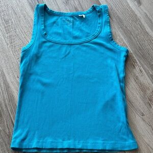 Chico's Vibrant Blue Tank Top size 1